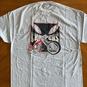 Choppers Gray Short Sleeve Tee